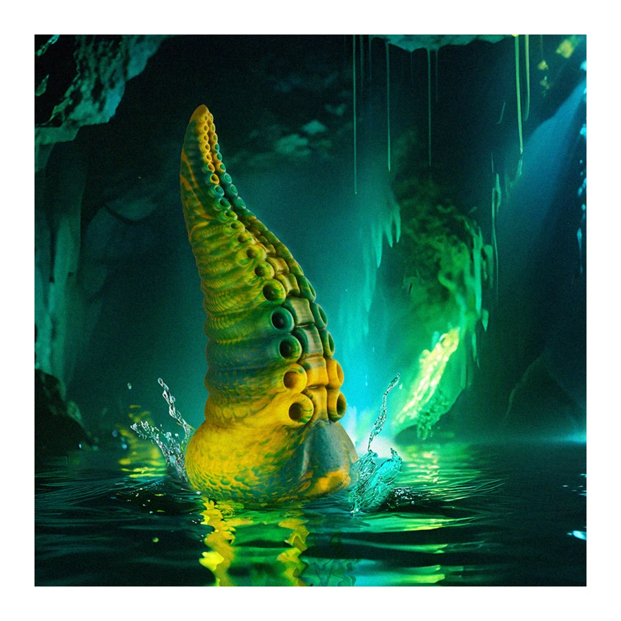 EPIC - CETUS GREEN TENTACLE DILDO VÄIKESE SUURUSEGA